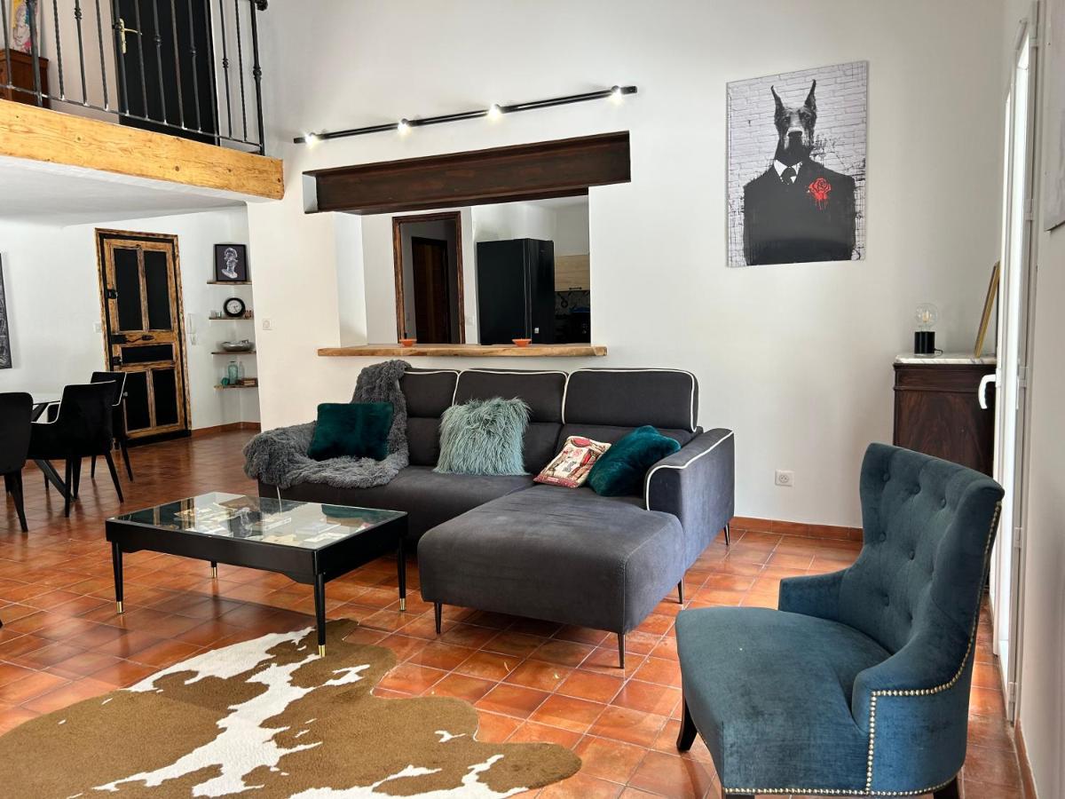 Villa De Charme En Campagne Avec Piscine Privee Et Nature Luxuriante لو بوزيت المظهر الخارجي الصورة